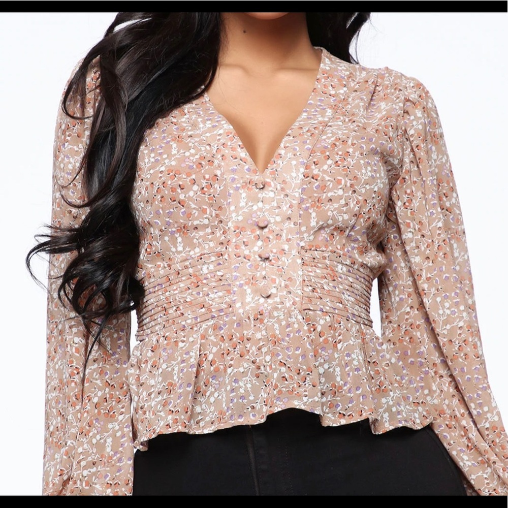 Floral Blouse SZ XL